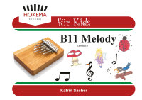 Lehrbuch für Kids - Kalimba B11 / Sansula Melody...