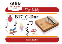 Lehrbuch für Kids - Kalimba B17 (orange)